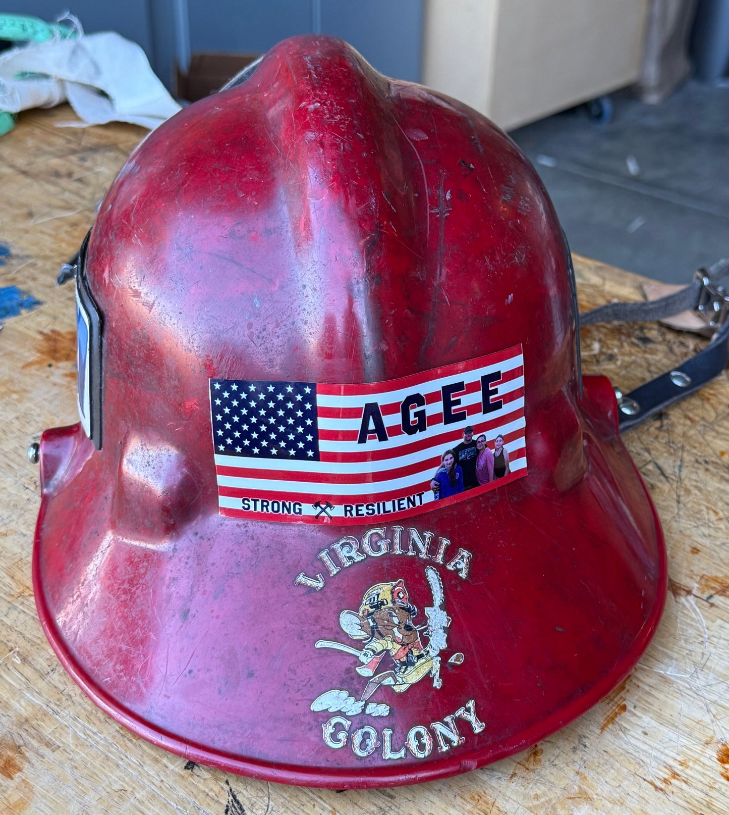 CHIEF AGEE SUPPORT STICKER