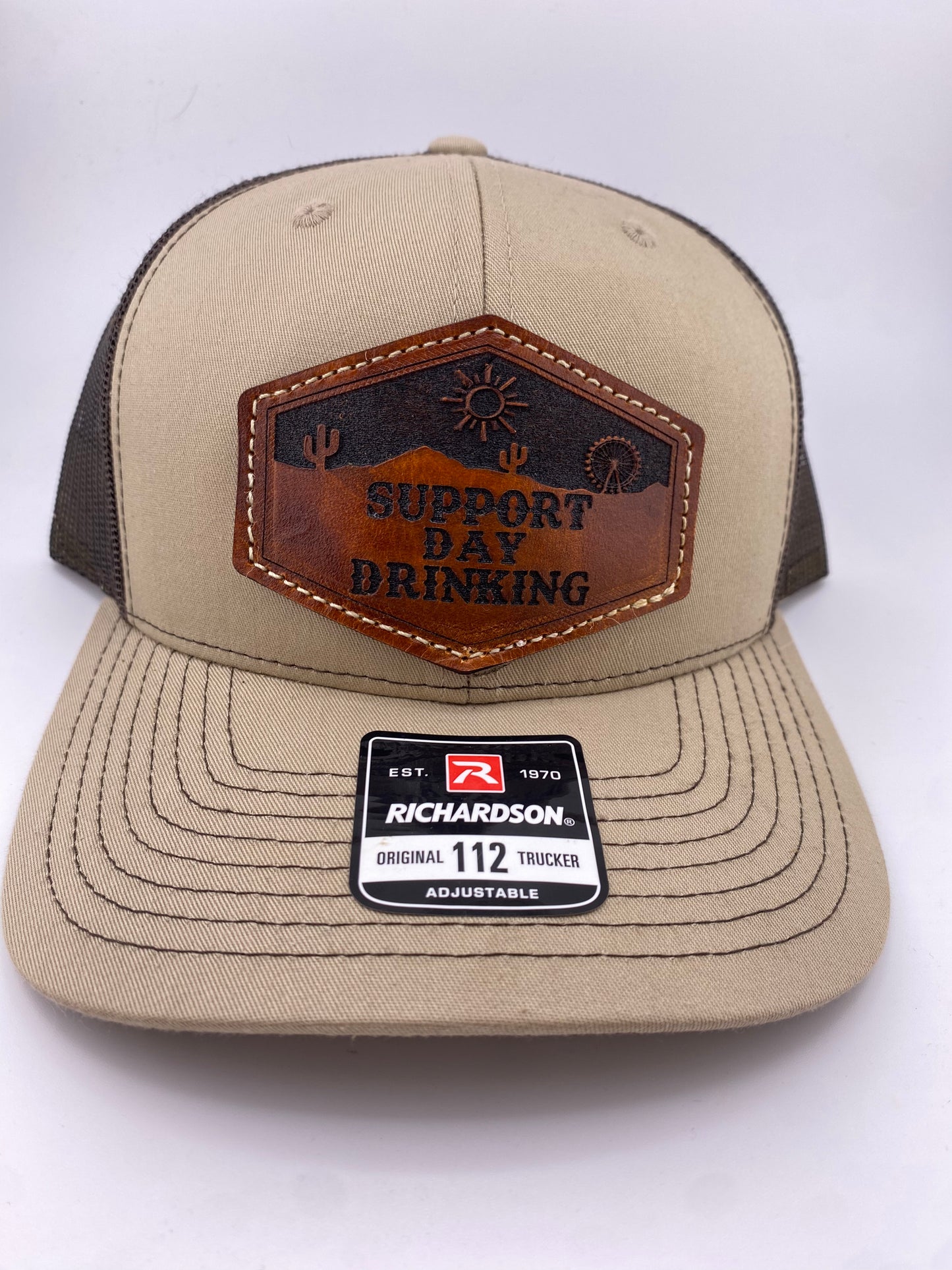 SUPPORT DAY DRINKING TRUCKER HAT